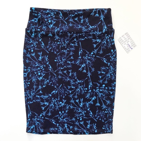 LuLaRoe Dresses & Skirts - Lularoe Blue Cassie Skirt